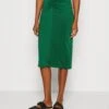 Anna Field Falda De Tubo - Dark Green