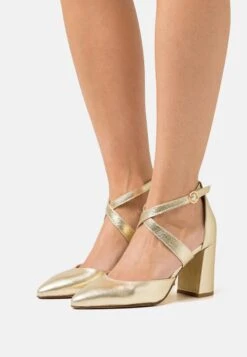 Anna Field Leather- Tacones - Gold