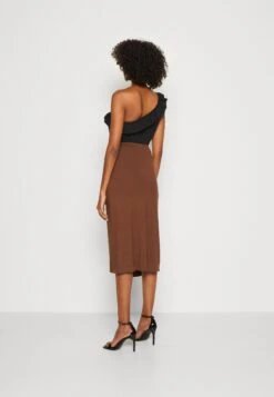 Anna Field Falda Cruzada - Dark Brown -Anna Field 02a8ec96a3a6443eb861d99e60cb9124