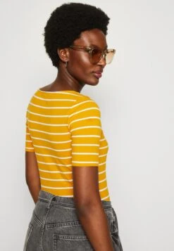 Anna Field Camiseta Estampada - Dark Yellow/White -Anna Field 0b293c78d10e462089578b6c7e2736dd
