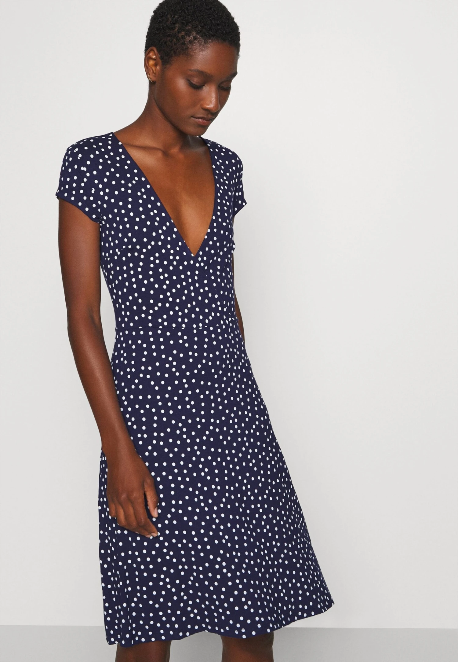 Anna Field Vestido Ligero - Maritime Blue/White 6 Anna Field Vestido Ligero - Maritime Blue/White - Image 5