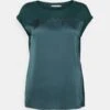 Anna Field Camiseta Estampada - Dark Green