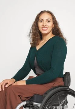 Anna Field Chaqueta De Punto - Dark Green -Anna Field 24731d032f1a4045a31d5324123e3e0a