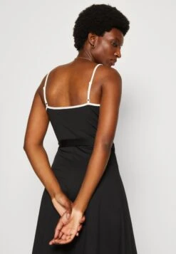 Anna Field Vestido Ligero - Black/White -Anna Field 2853fe06dfee404681ad759cefd8e87b