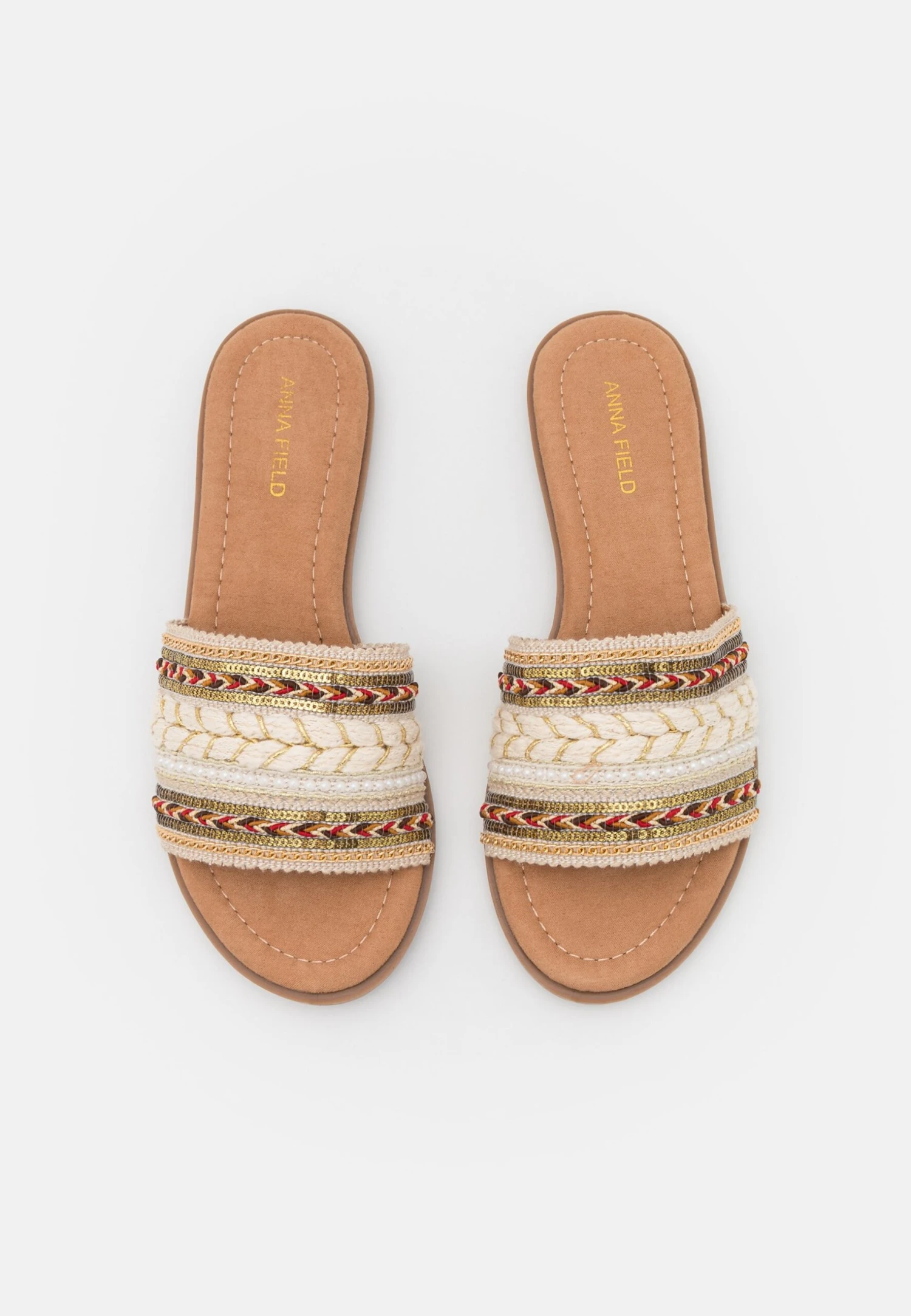 Anna Field Sandalias Planas - Beige 8 Anna Field Sandalias Planas - Beige - Imagen 6