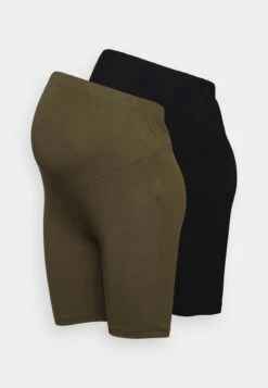 2 Pack - Leggings - Black/Khaki -Anna Field 33546f3d2f5e42a99992a9c20a9491d9