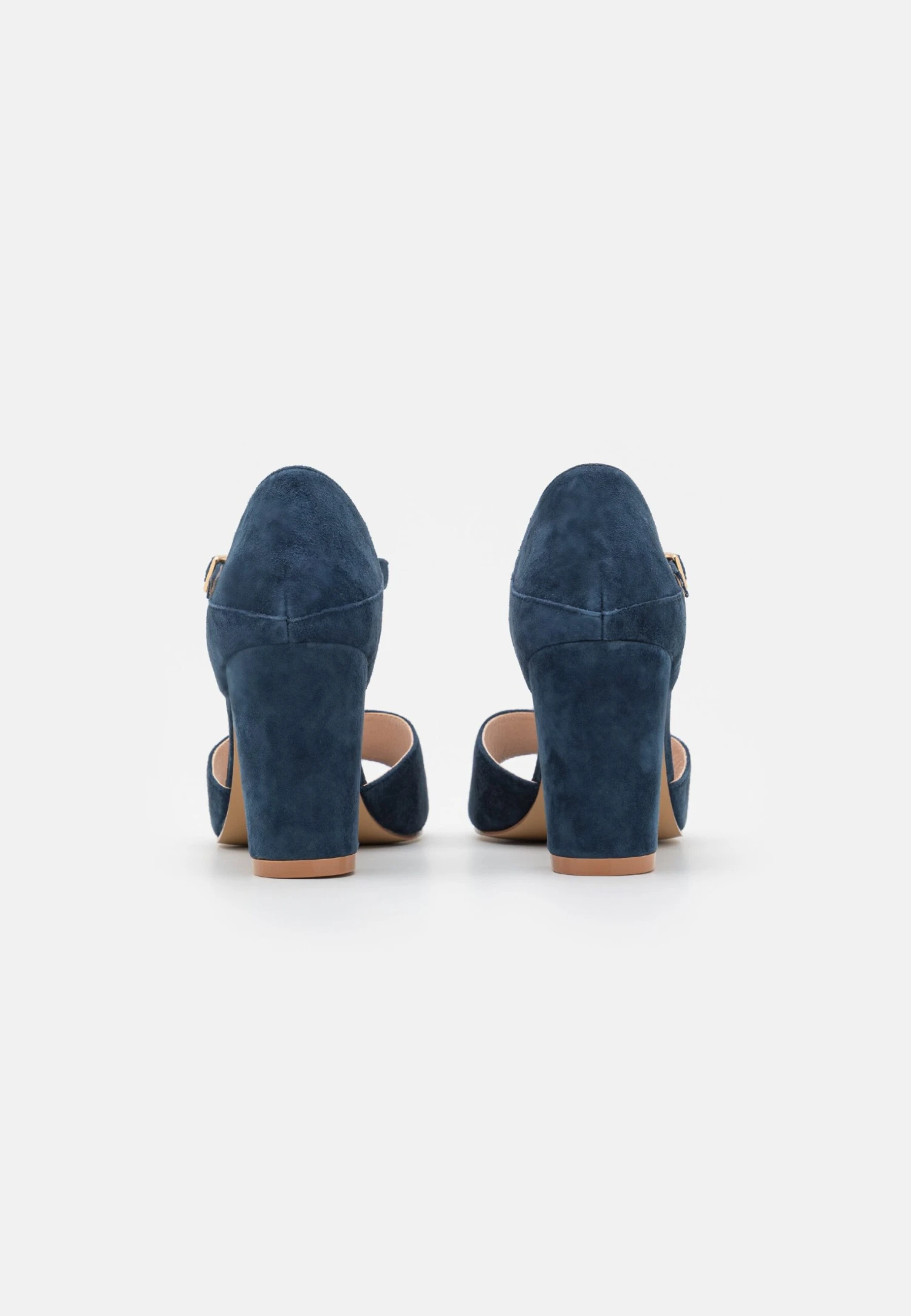 Leather - Sandalias - Dark Blue 6 Leather - Sandalias - Dark Blue - Imagen 4