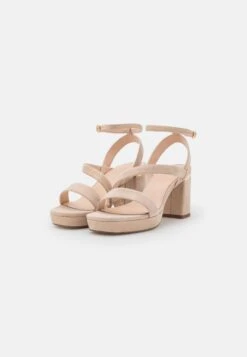 Leather- Sandalias De Tacón - Light Pink -Anna Field 3ee36821de72426782a43b6b37125f49