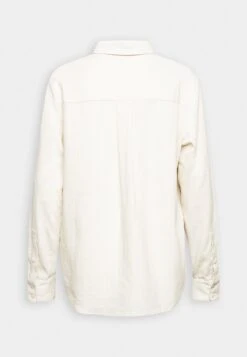 Anna Field Linen-Mix Button Down Blouse - Camisa - Beige -Anna Field 41764e9c25b741f18b81641517b58468