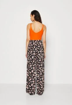 Anna Field Pantalones - Black/Multi-Coloured -Anna Field 45c3181fc7ce495dbf9e85d439a8b58a