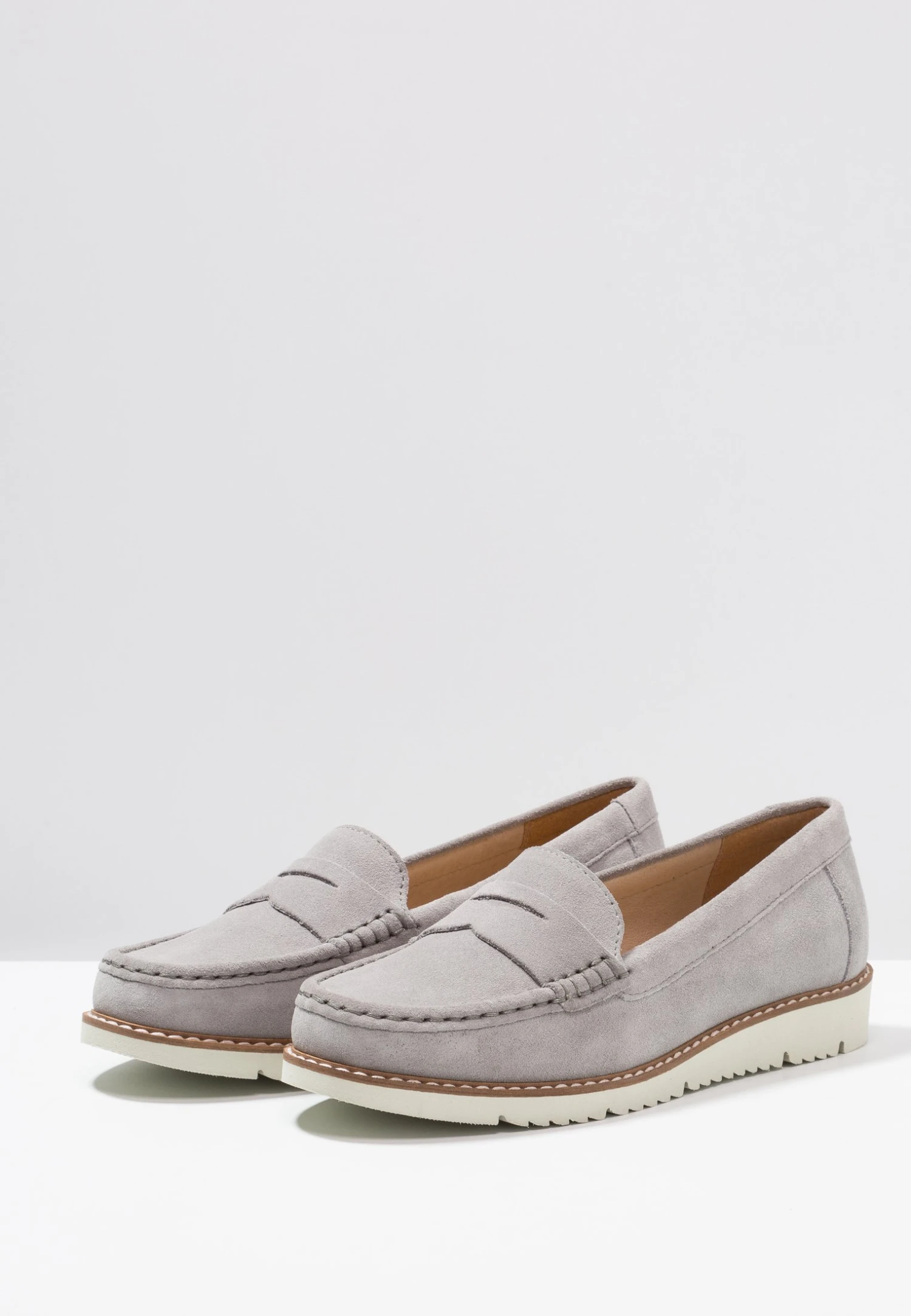 Anna Field Comfort Leather - Mocasines - Grey 7 Anna Field Comfort Leather - Mocasines - Grey - Image 5