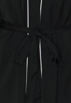 Anna Field Amanda Satin Dressing Gown - Albornoz - Black -Anna Field 4cb2427b486e4ab3b54c4c6bf8a5de97