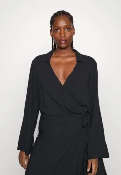 Curvy Buckle Dress - Vestido Camisero - Black -Anna Field 58909f27ad214775a994f0d41dff3794