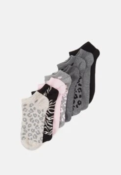 Anna Field 8 Pack - Calcetines - Black/Grey