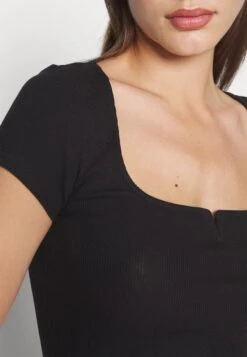 Anna Field Camiseta Básica - Black -Anna Field 603236711a03431ab54ed4e1aed2d387