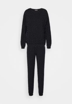 Anna Field Pijama - Black/White -Anna Field 623239bf49d24ad2acd30f8e6d7f7117