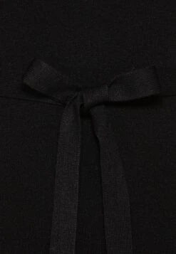 Anna Field Rollkragen Ripp Mini Strickkleid Mit Gürtel - Vestido De Punto - Black -Anna Field 62df7be7431643c485074fa8c58759cf