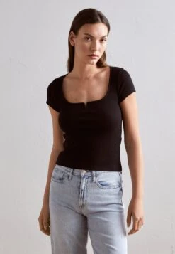 Anna Field Camiseta Básica - Black