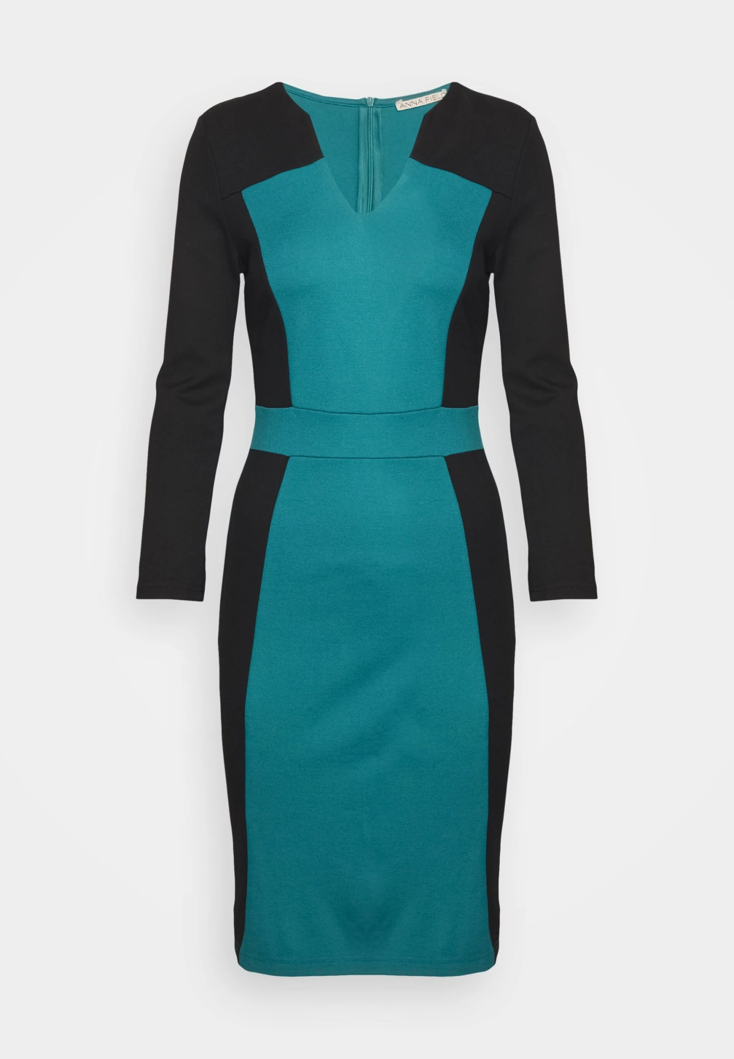 Anna Field Vestido Ligero - Black/Dark Green 10 Anna Field Vestido Ligero - Black/Dark Green - Imagen 8