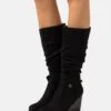 Anna Field Botas De Cuña - Black 1 Anna Field Botas De Cuña - Black -Anna Field 6c9d89d18f464c7e963708bb20630991