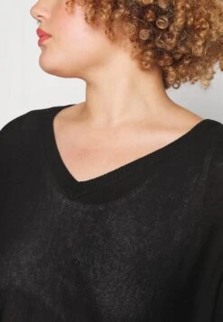 Plus Size - Jersey De Punto - Black -Anna Field 6cd4a7b104a0460b932a208e19271fd7