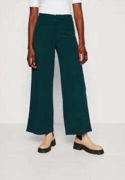 Anna Field Pantalones - Dark Green