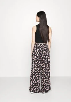 Summer Wide Legs- Pantalones - Black -Anna Field 733231ff211b453ea5133aeec2437d0d