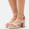 Leather- Sandalias De Tacón - Light Pink -Anna Field 7a77d3d8cf93470a9b5678be17cbb9a1