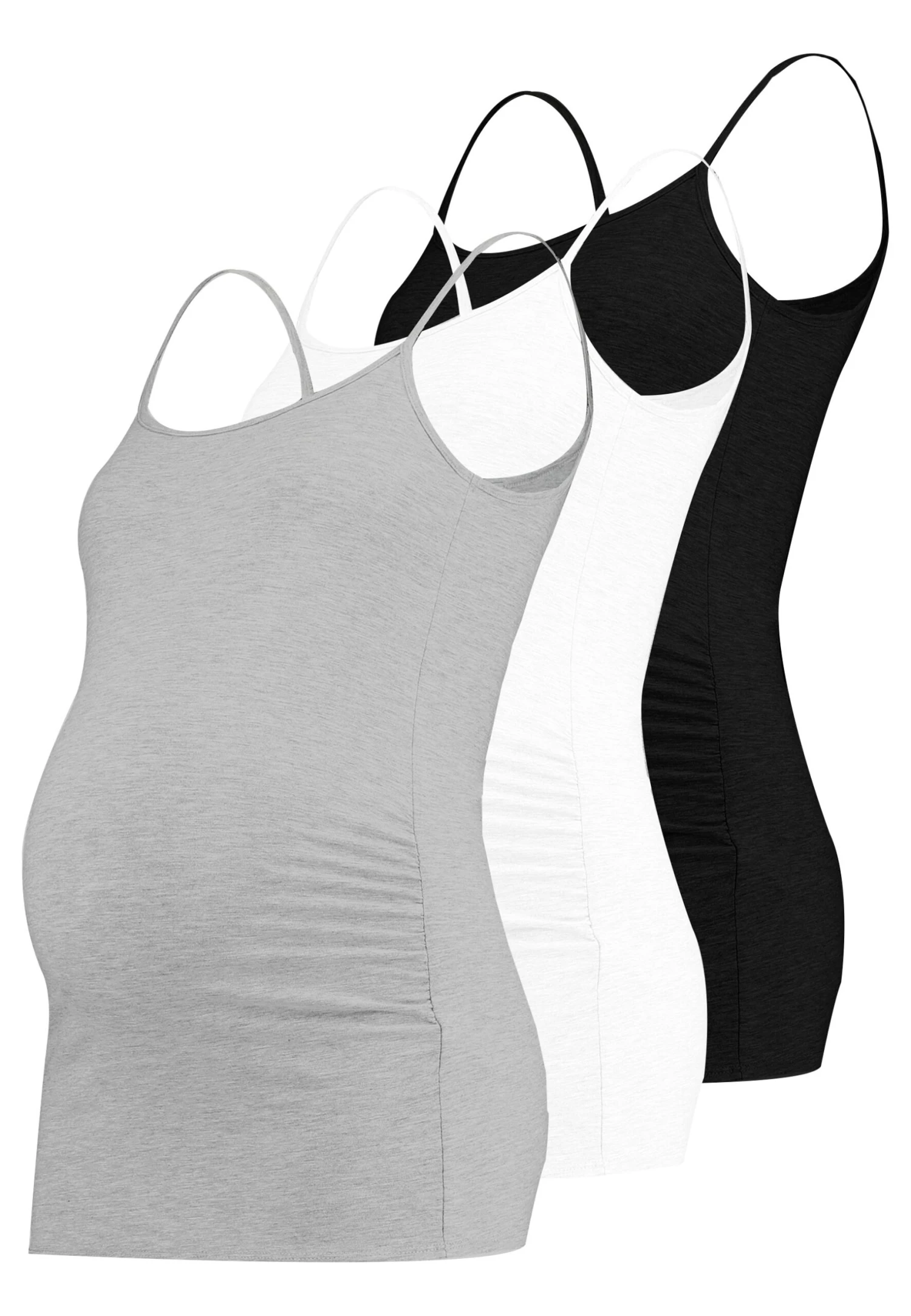 3 Pack - Top - Black/Greymel/White 3 3 Pack - Top - Black/Greymel/White