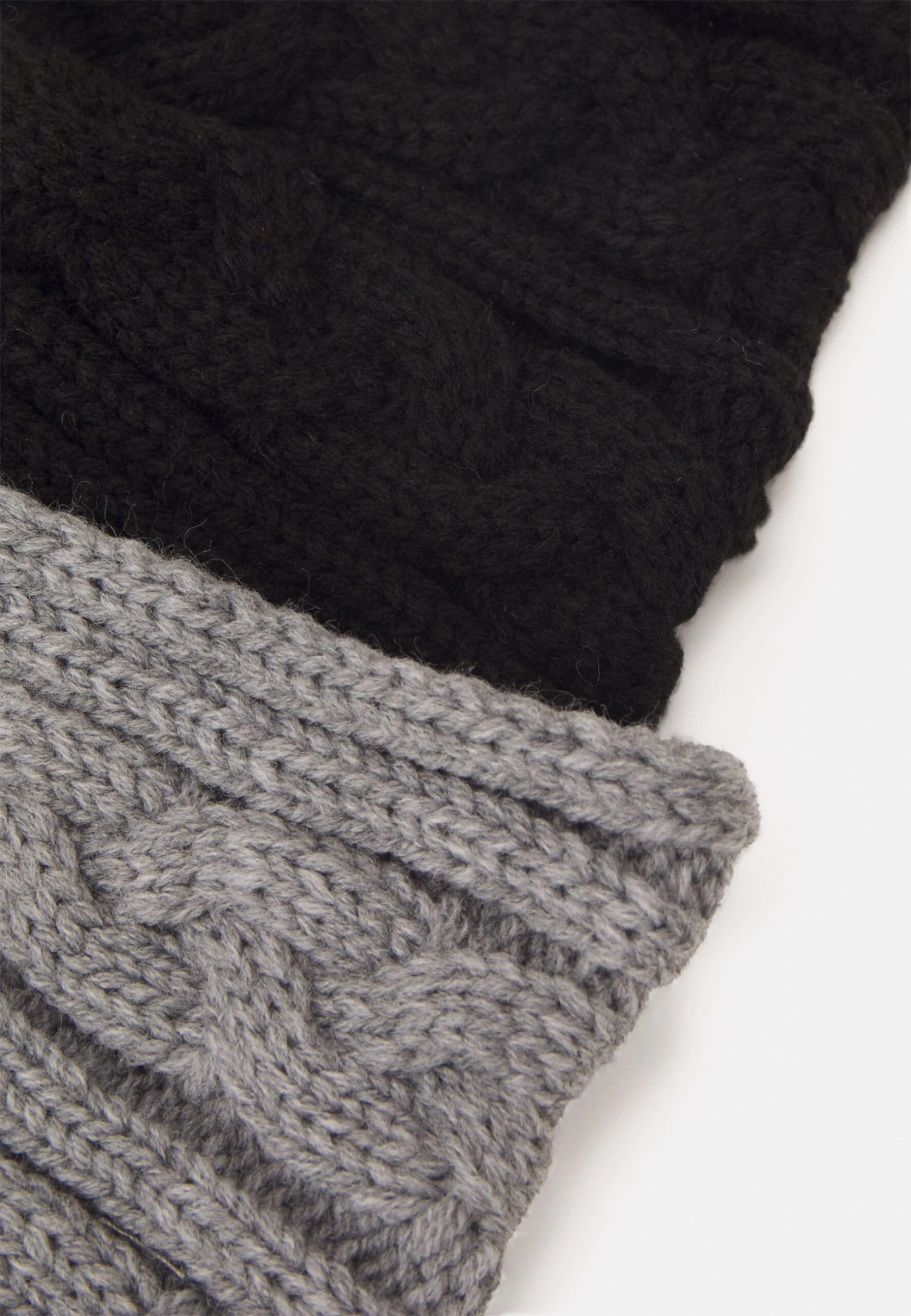 Anna Field 2 Pack - Orejeras - Black/Grey 5 Anna Field 2 Pack - Orejeras - Black/Grey - Imagen 3