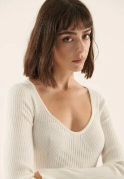 Anna Field Jersey De Punto - Off-White -Anna Field 8383de9135eb456ab821acb0522710f3