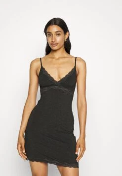 Anna Field 2 Pack - Camisón - Black/Grey -Anna Field 8442858fdc724c2aab0b7e433da644aa