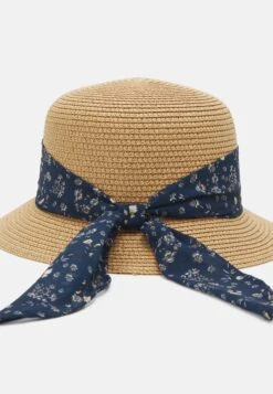 Anna Field Sombrero - Tan/Dark Blue -Anna Field 872e0a3951904f29a5745ebdb44abf72