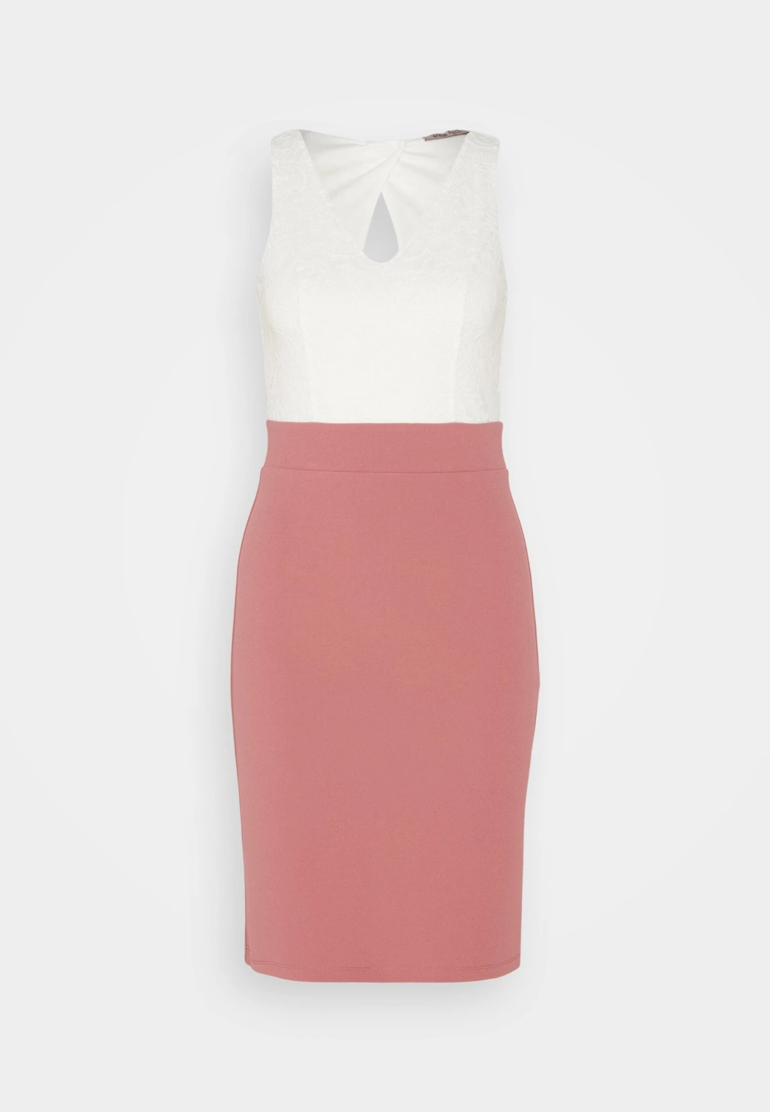 Anna Field Vestido Ligero - White/Pink 7 Anna Field Vestido Ligero - White/Pink - Image 5