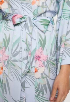 Anna Field Floral Robe - Albornoz - Blue -Anna Field 997130518deb46f2bc1f996a410ba74e