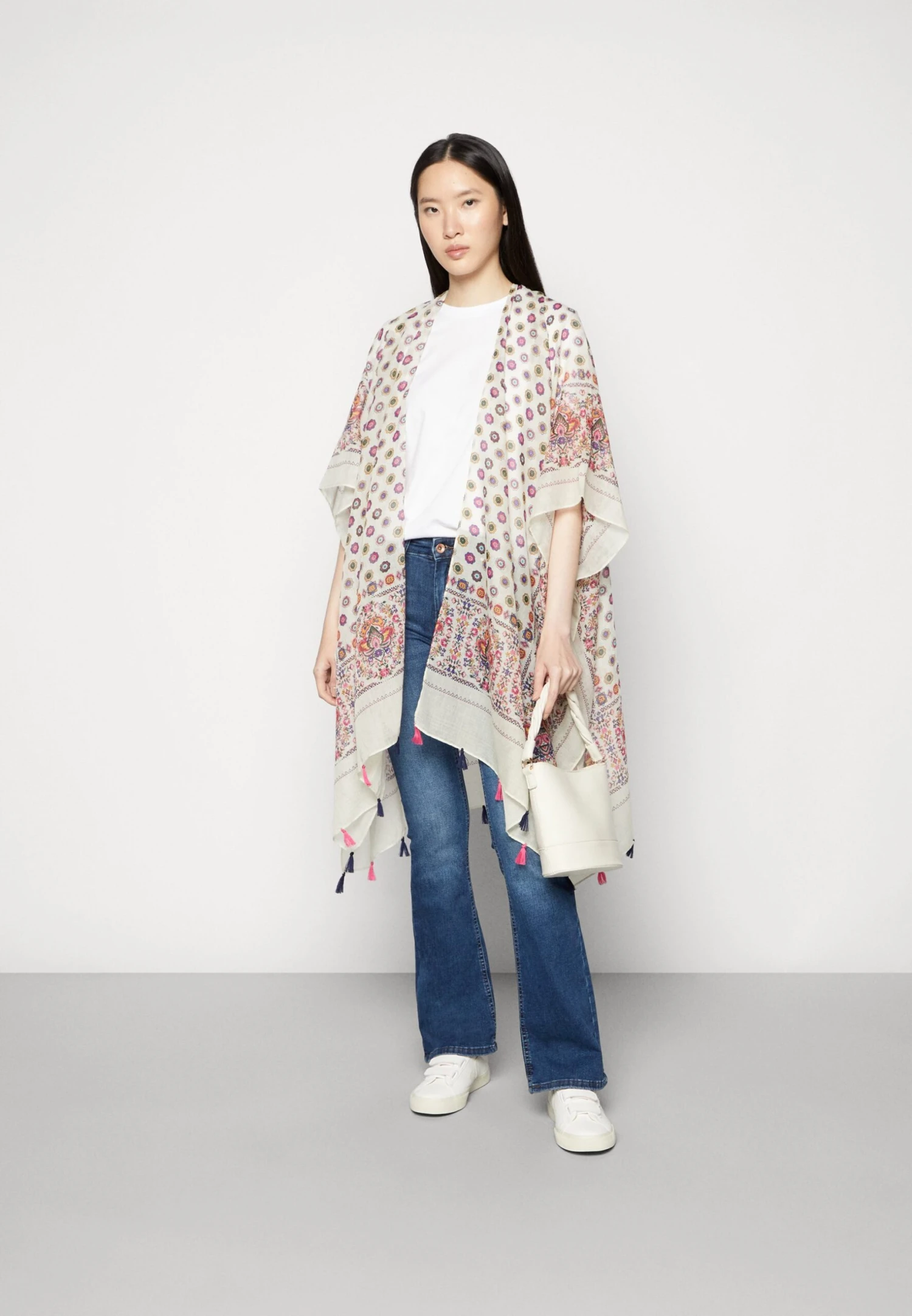 Anna Field Poncho - Tan 4 Anna Field Poncho - Tan - Image 2