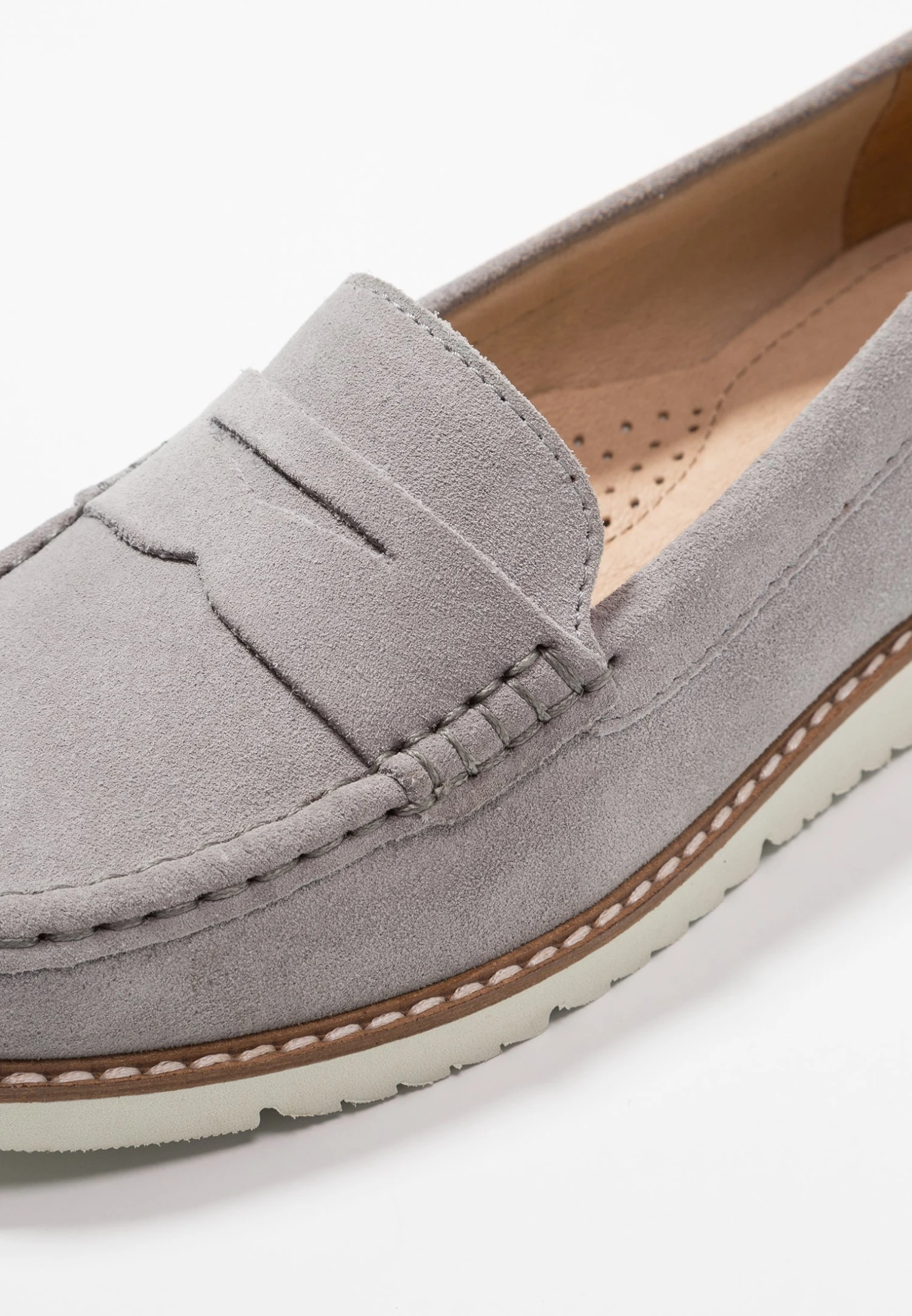 Anna Field Comfort Leather - Mocasines - Grey 5 Anna Field Comfort Leather - Mocasines - Grey - Image 3