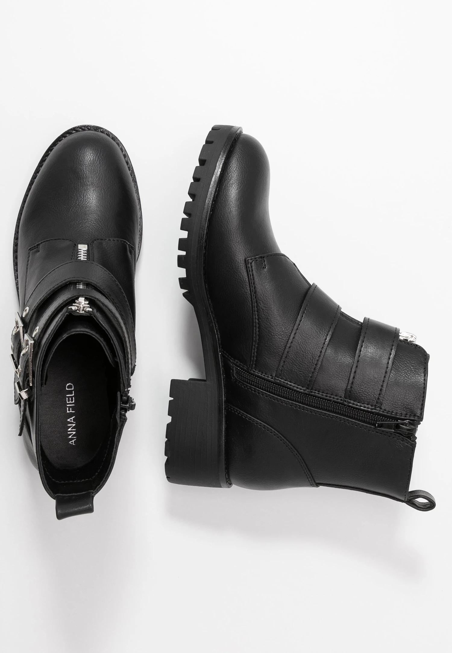 Anna Field Botines Camperos - Black 6 Anna Field Botines Camperos - Black - Image 4