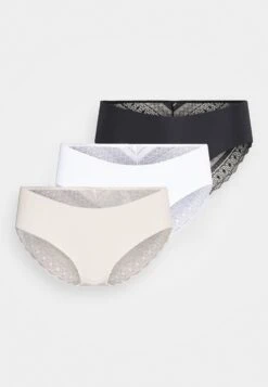 Anna Field Frolice 3Pp Short - Braguitas - Black/Nude/White -Anna Field bd37ac7323d741c085bc03f4d7384882