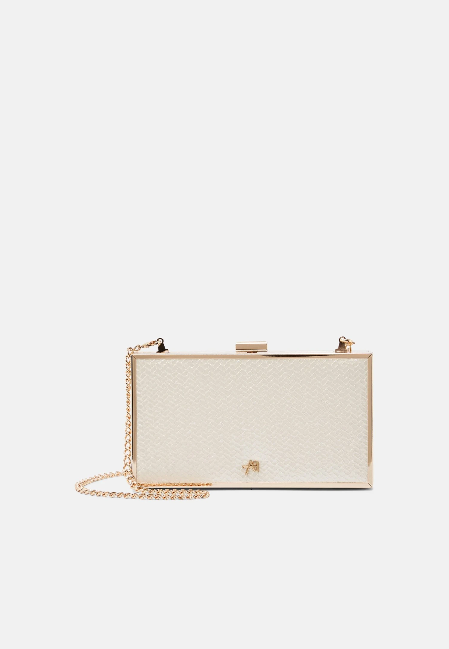 Anna Field Clutch - Gold-Coloured 4 Anna Field Clutch - Gold-Coloured - Image 2