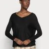 Anna Field Jersey De Punto - Black