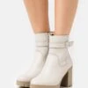 Leather - Botines Con Plataforma - Beige 2 Leather - Botines Con Plataforma - Beige -Anna Field c17b897a410b489e94b98518b02dd5ba