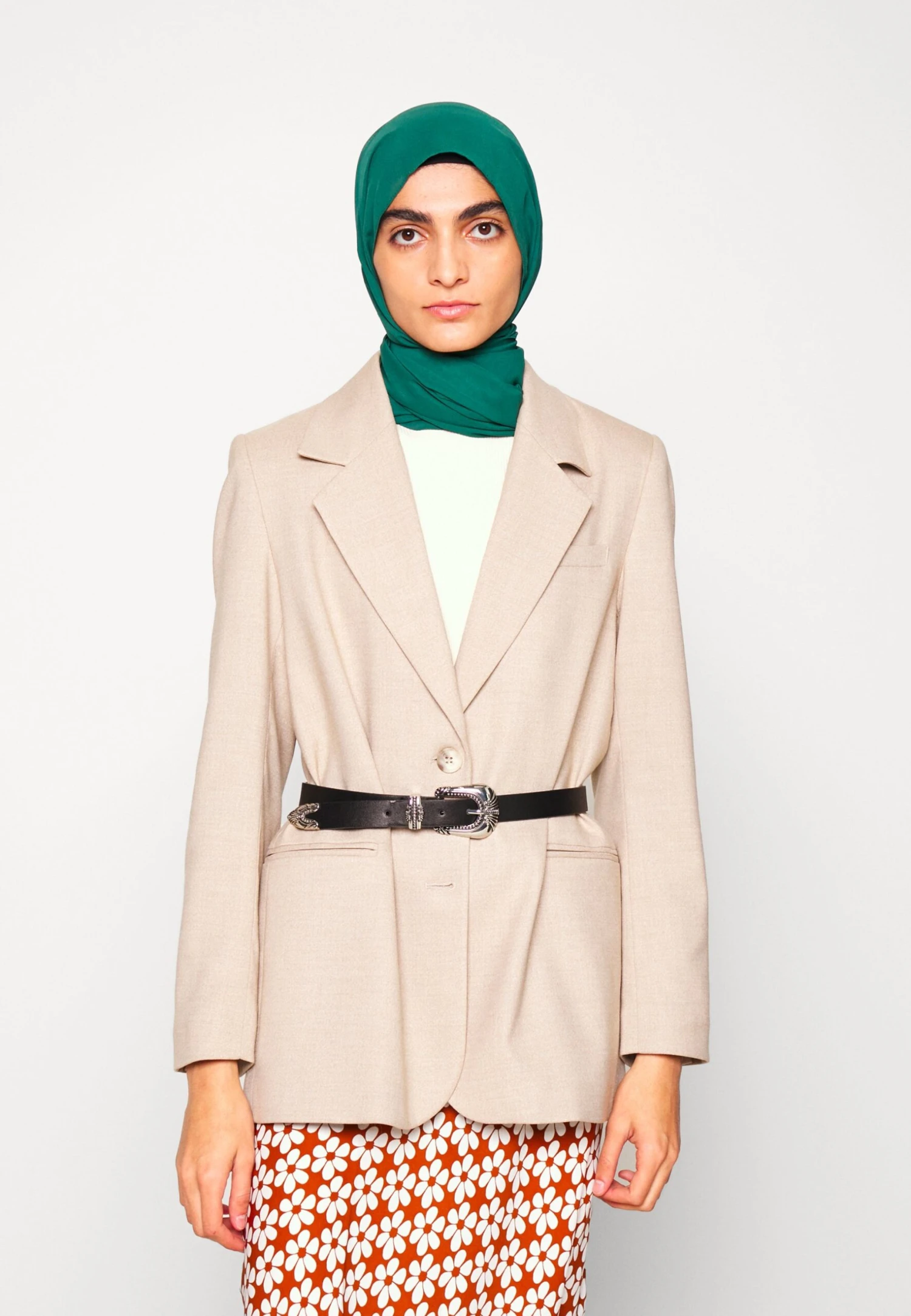 Anna Field 2 Pack - Pañuelo - Black/Green 6 Anna Field 2 Pack - Pañuelo - Black/Green - Imagen 4