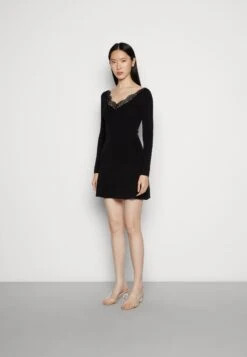 Anna Field Vestido De Punto - Black