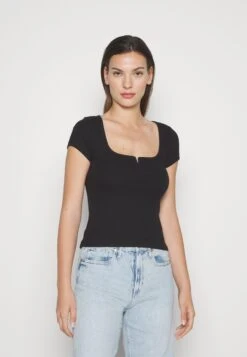 Anna Field Camiseta Básica - Black -Anna Field c94a38e942054181bb1f49a996cd5717