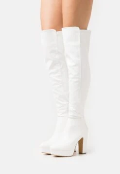 Anna Field Botas Mosqueteras - White