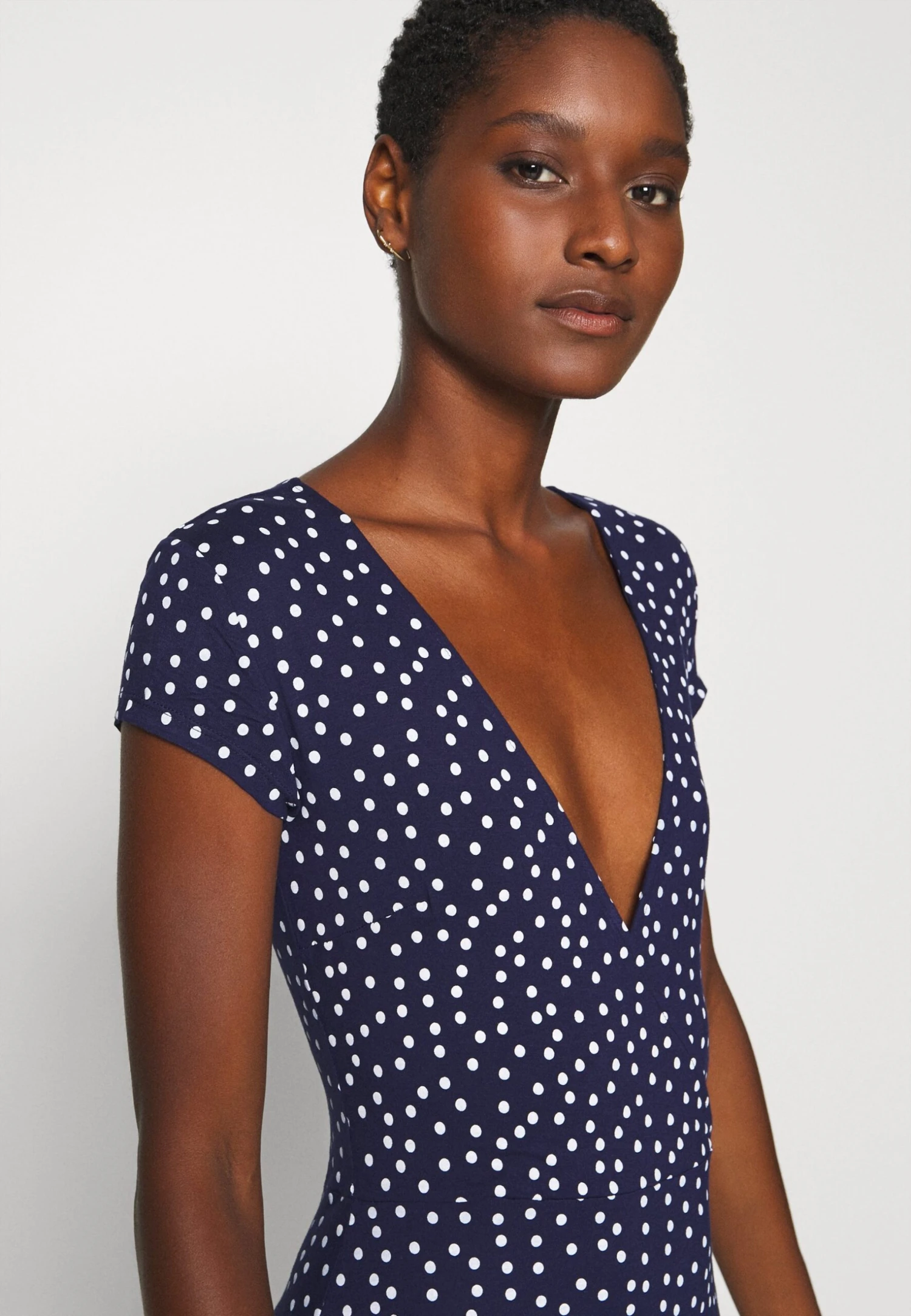 Anna Field Vestido Ligero - Maritime Blue/White 5 Anna Field Vestido Ligero - Maritime Blue/White - Image 4