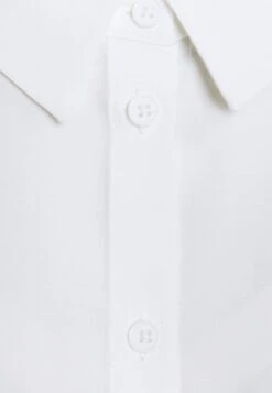 Anna Field Basic Blouse With Pocket - Camisa - Off-White -Anna Field cddbf1123712450aa9191804b90b80e8