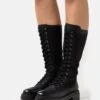 Anna Field Leather - Botas Con Cordones - Black -Anna Field d617776bb674487b9d20408ab0219366