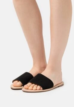 Anna Field 2 Pack - Sandalias Planas - Black/Cognac